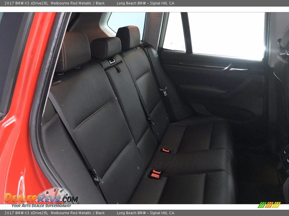 Rear Seat of 2017 BMW X3 sDrive28i Photo #29