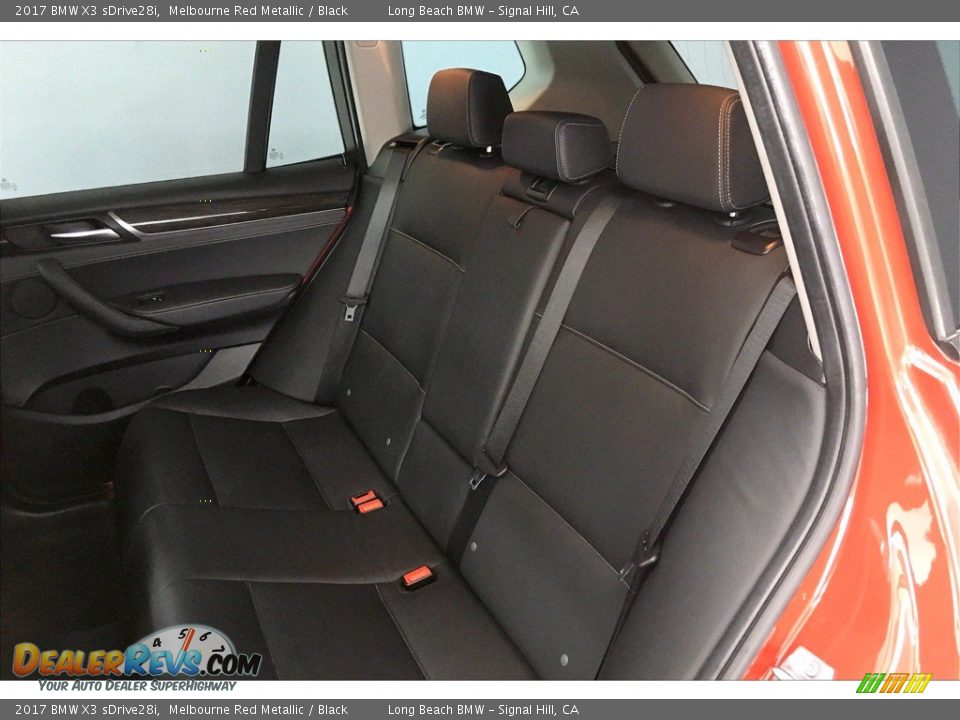 Rear Seat of 2017 BMW X3 sDrive28i Photo #30