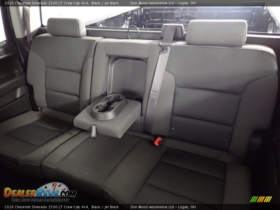 2016 Chevrolet Silverado 1500 LT Crew Cab 4x4 Black / Jet Black Photo #29