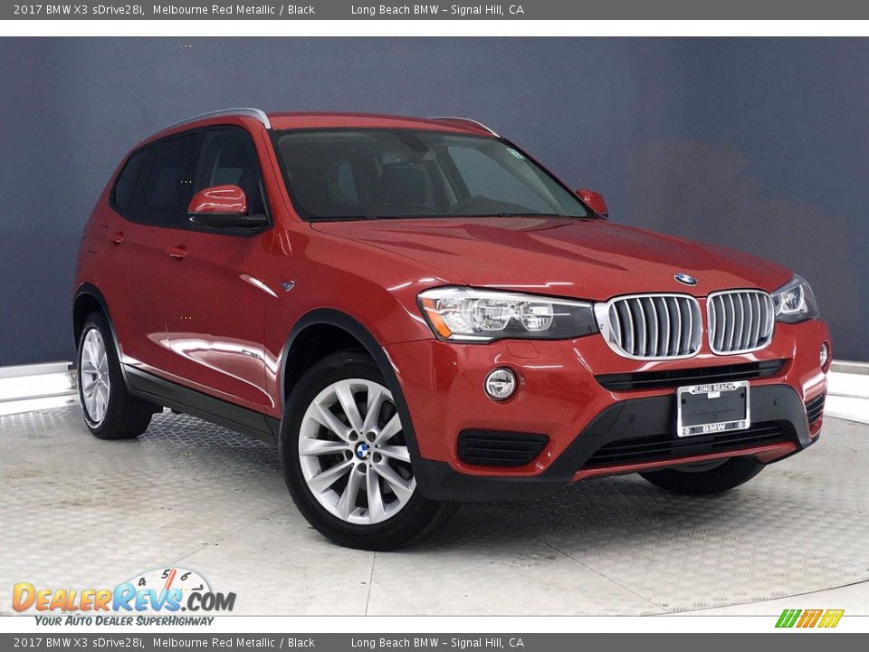 Melbourne Red Metallic 2017 BMW X3 sDrive28i Photo #36