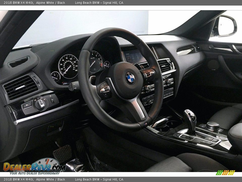 2018 BMW X4 M40i Alpine White / Black Photo #21