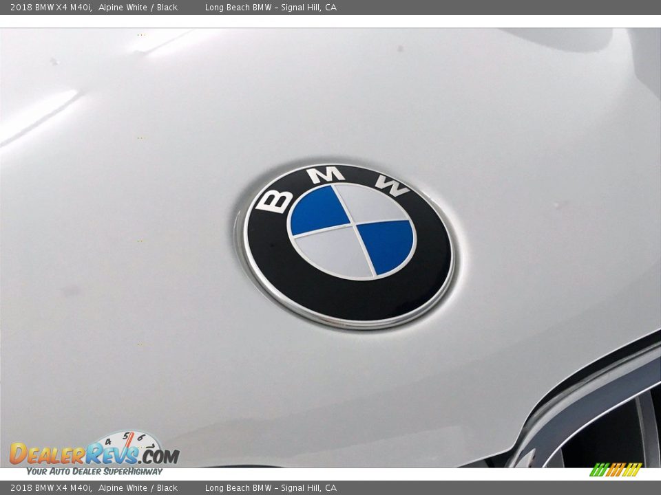 2018 BMW X4 M40i Alpine White / Black Photo #33