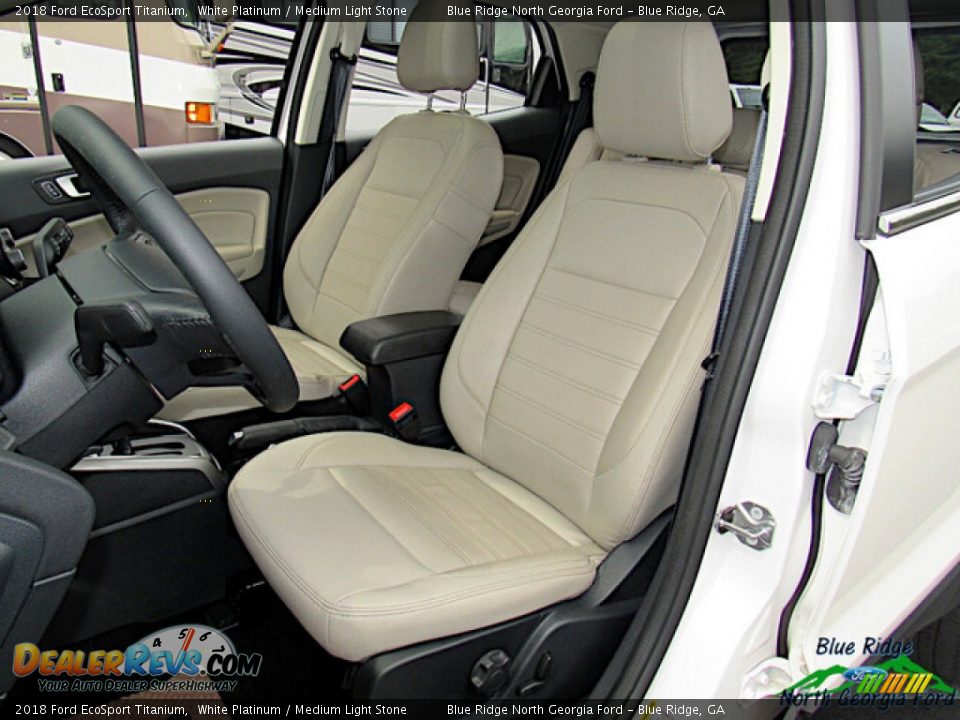 Front Seat of 2018 Ford EcoSport Titanium Photo #11