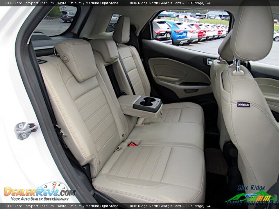 Rear Seat of 2018 Ford EcoSport Titanium Photo #13