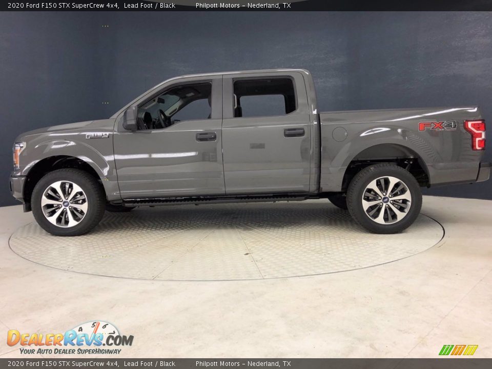 2020 Ford F150 STX SuperCrew 4x4 Lead Foot / Black Photo #4