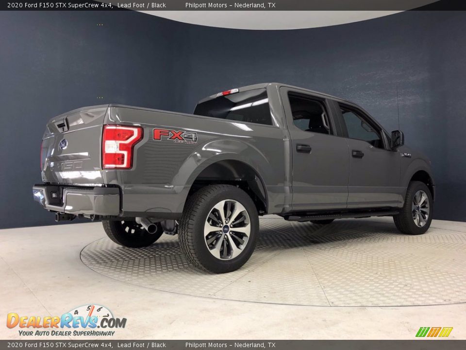 2020 Ford F150 STX SuperCrew 4x4 Lead Foot / Black Photo #7