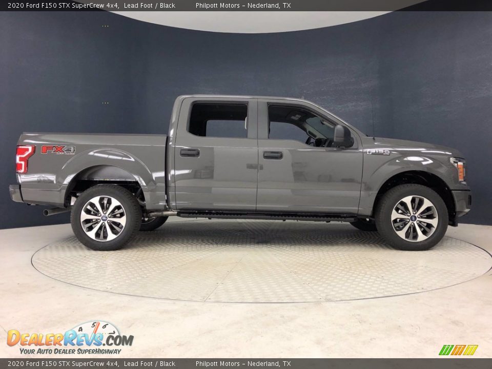 2020 Ford F150 STX SuperCrew 4x4 Lead Foot / Black Photo #8