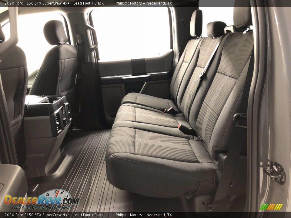Rear Seat of 2020 Ford F150 STX SuperCrew 4x4 Photo #25