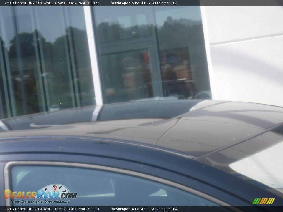 2018 Honda HR-V EX AWD Crystal Black Pearl / Black Photo #4