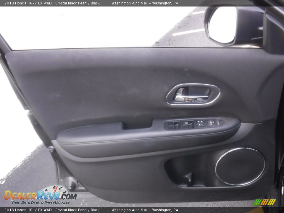 2018 Honda HR-V EX AWD Crystal Black Pearl / Black Photo #13