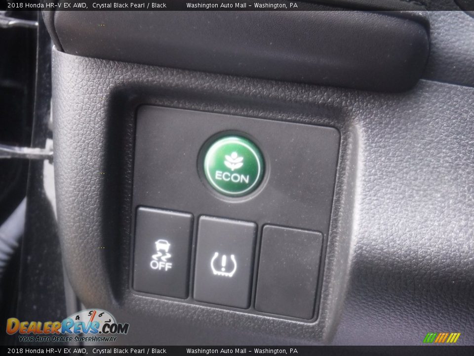 2018 Honda HR-V EX AWD Crystal Black Pearl / Black Photo #15