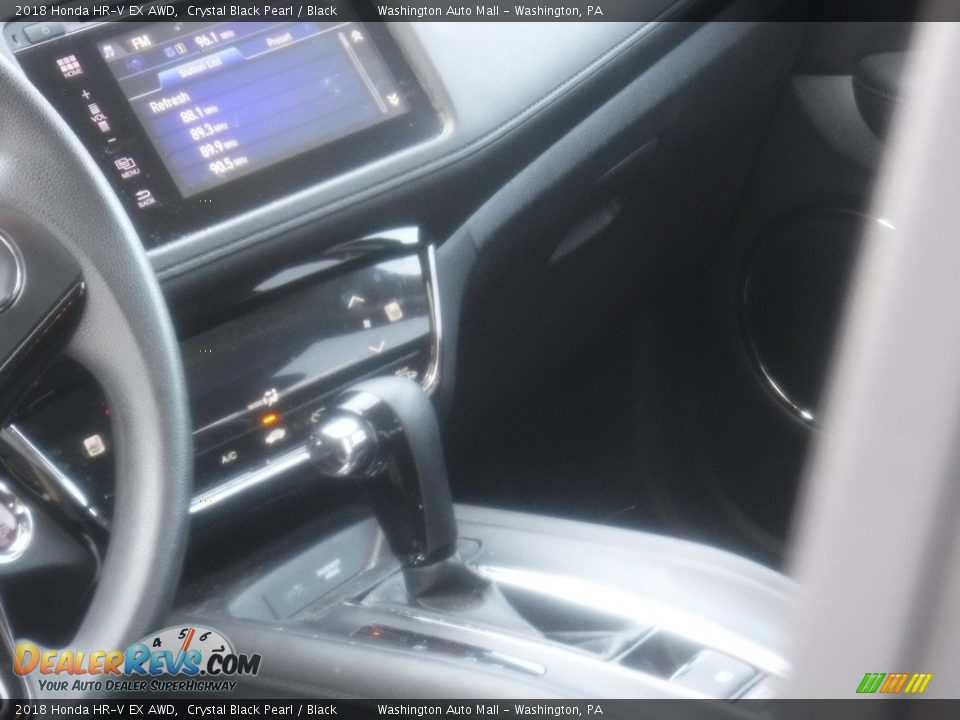 2018 Honda HR-V EX AWD Crystal Black Pearl / Black Photo #17