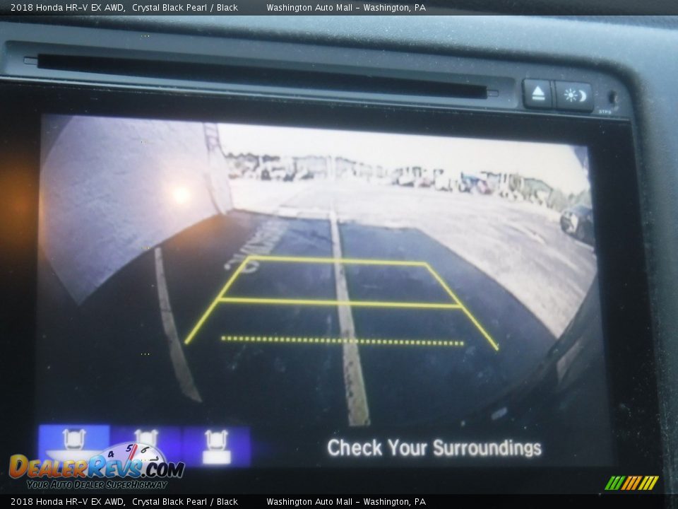 2018 Honda HR-V EX AWD Crystal Black Pearl / Black Photo #19