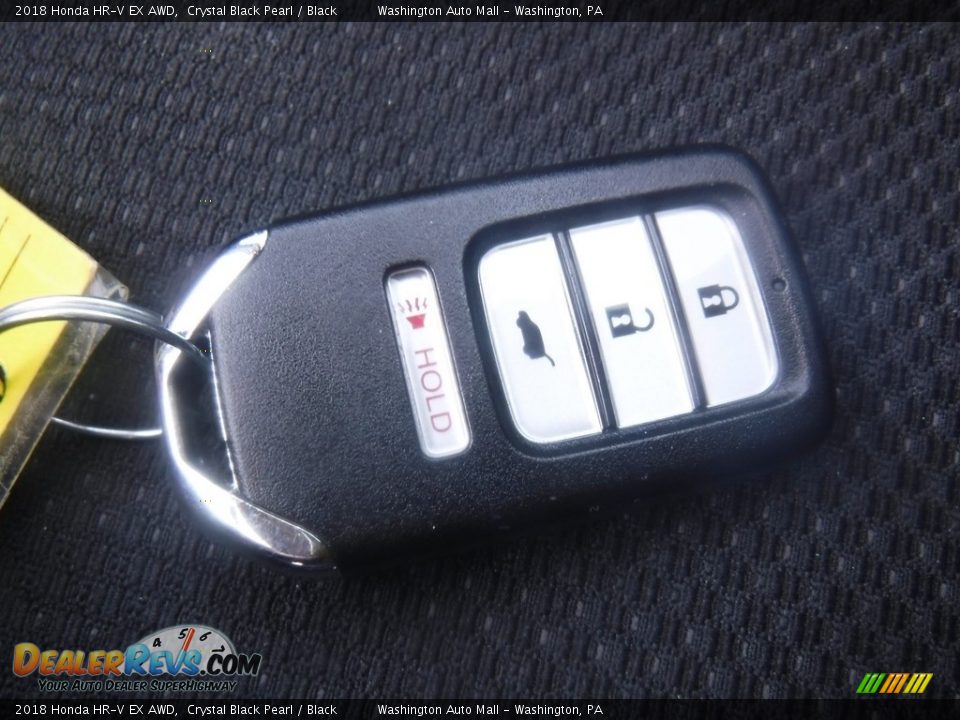 2018 Honda HR-V EX AWD Crystal Black Pearl / Black Photo #24