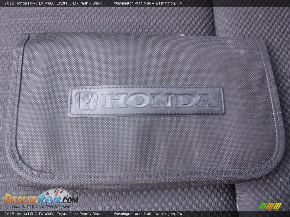 2018 Honda HR-V EX AWD Crystal Black Pearl / Black Photo #25