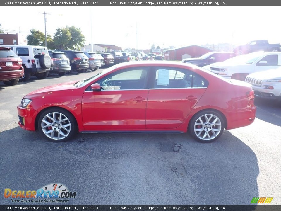 Tornado Red 2014 Volkswagen Jetta GLI Photo #3