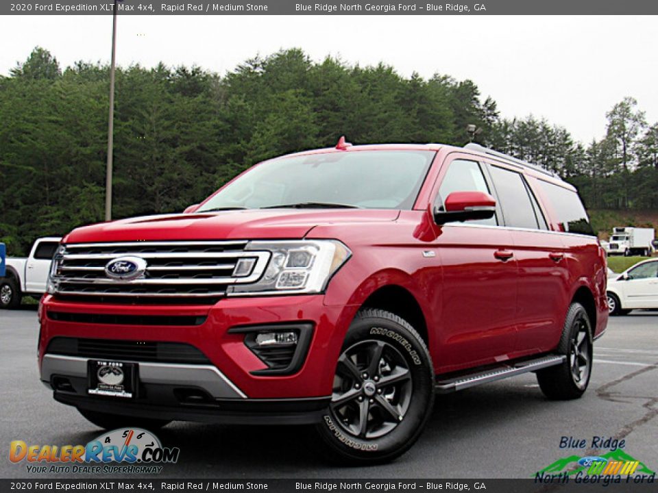 2020 Ford Expedition XLT Max 4x4 Rapid Red / Medium Stone Photo #1