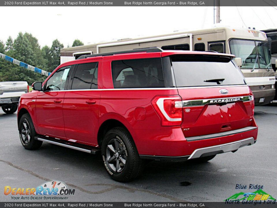 2020 Ford Expedition XLT Max 4x4 Rapid Red / Medium Stone Photo #3