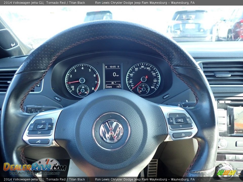 2014 Volkswagen Jetta GLI Steering Wheel Photo #20