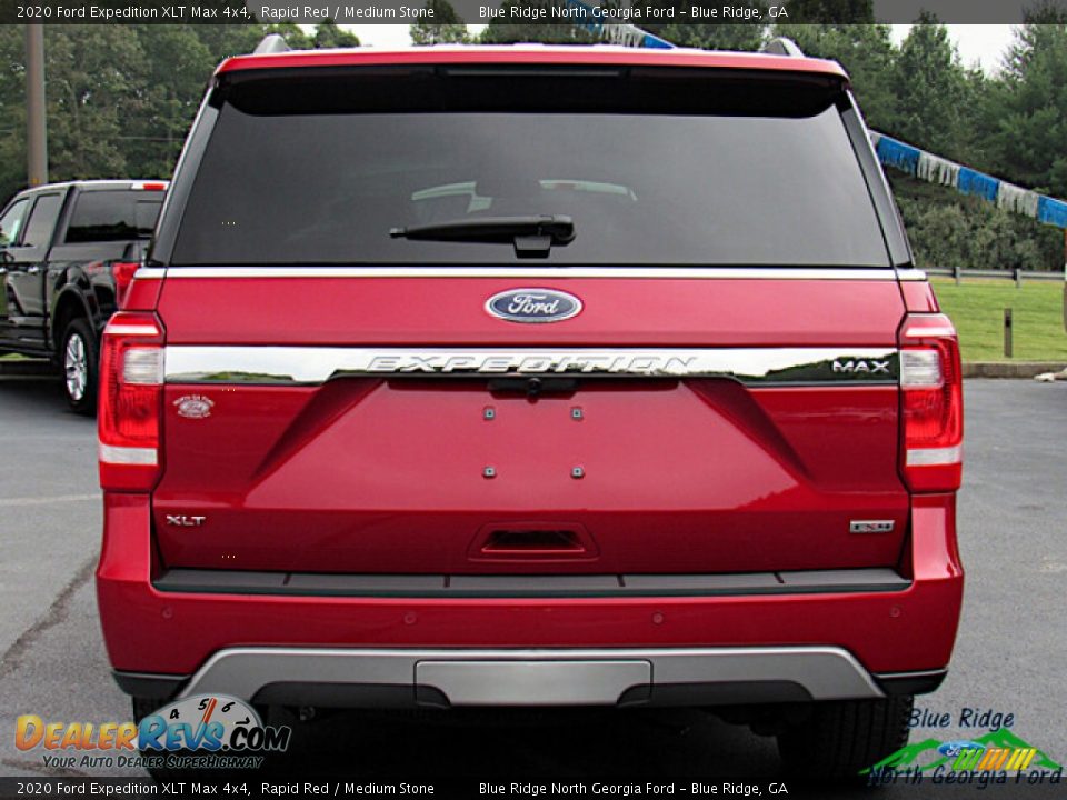 2020 Ford Expedition XLT Max 4x4 Rapid Red / Medium Stone Photo #4
