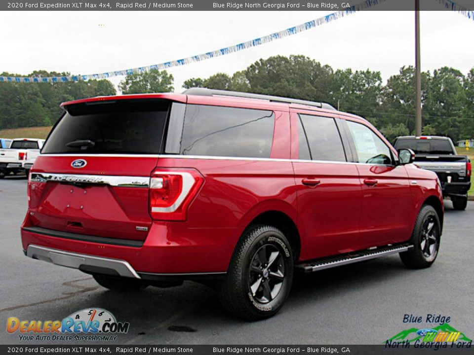 2020 Ford Expedition XLT Max 4x4 Rapid Red / Medium Stone Photo #5