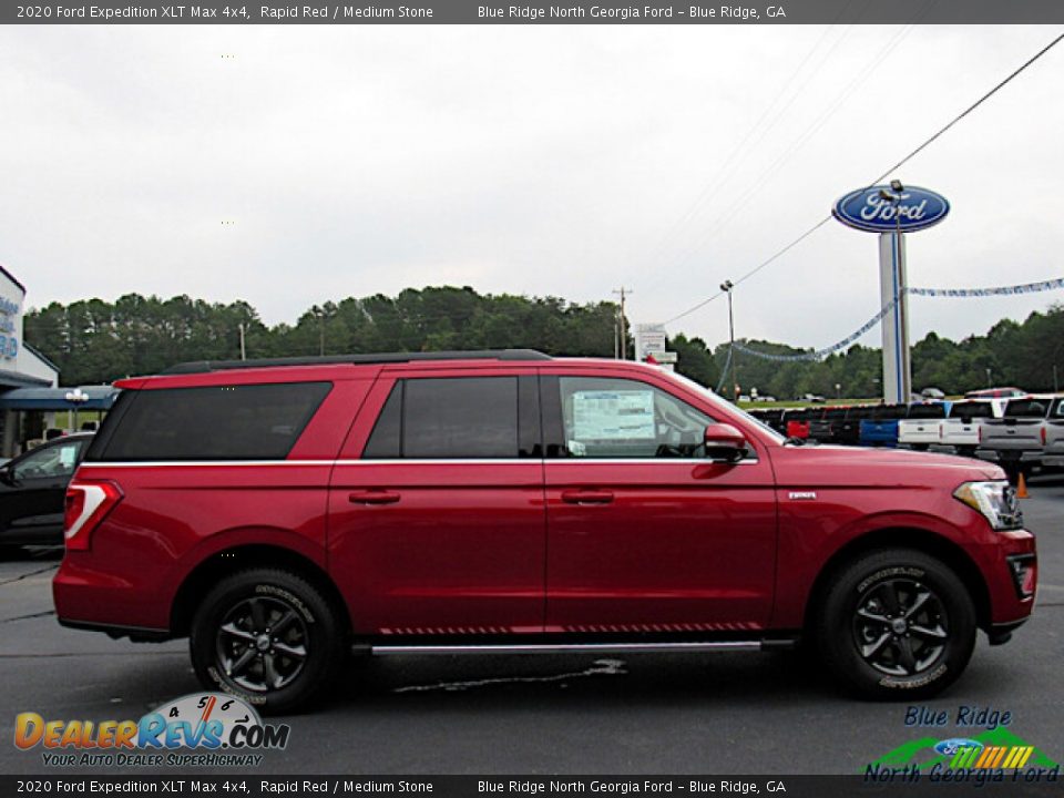 2020 Ford Expedition XLT Max 4x4 Rapid Red / Medium Stone Photo #6