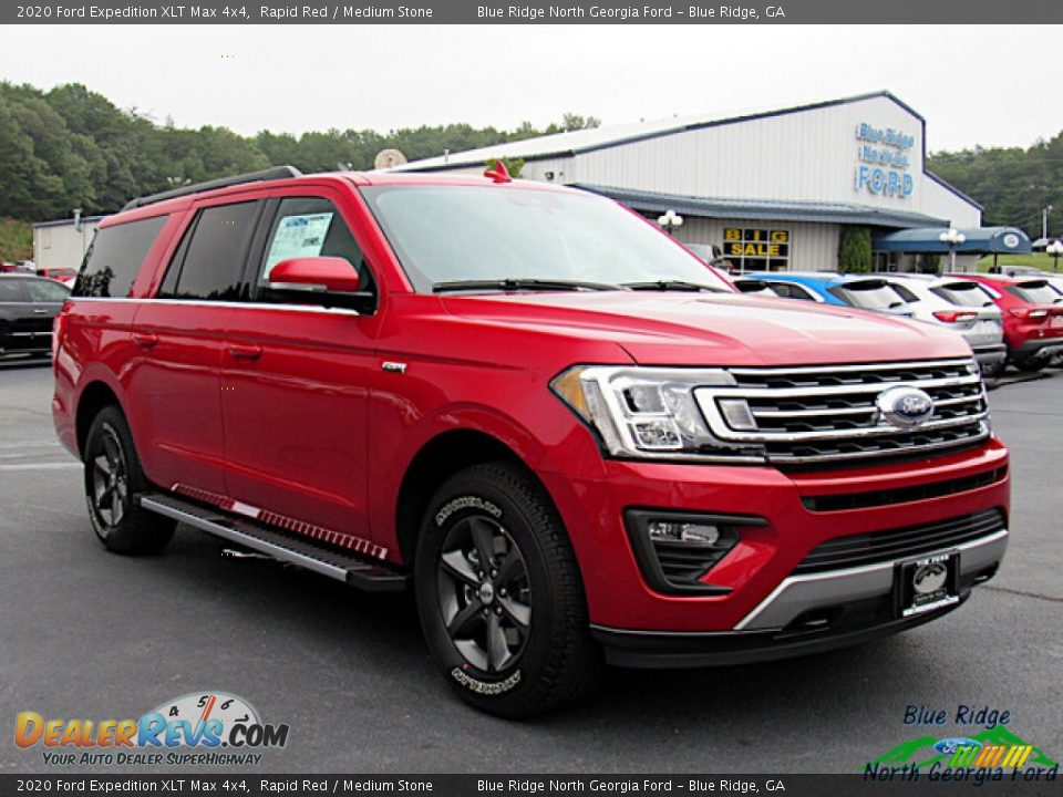 2020 Ford Expedition XLT Max 4x4 Rapid Red / Medium Stone Photo #7