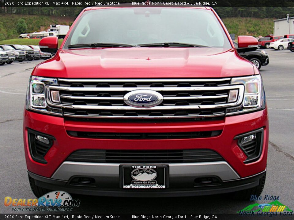 2020 Ford Expedition XLT Max 4x4 Rapid Red / Medium Stone Photo #8