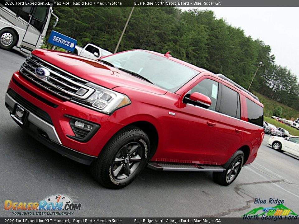 2020 Ford Expedition XLT Max 4x4 Rapid Red / Medium Stone Photo #26