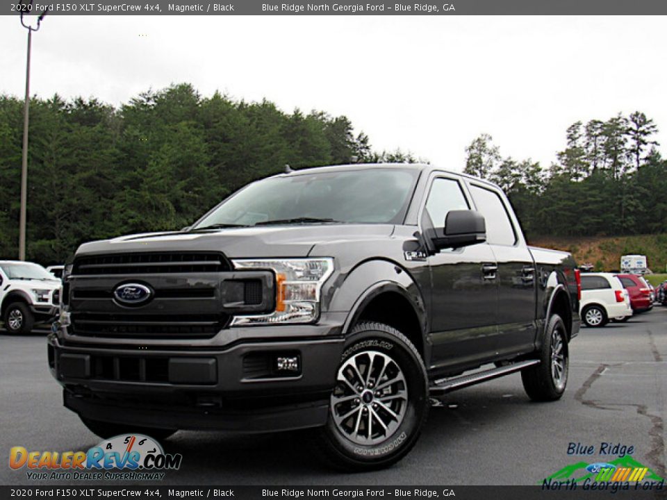 2020 Ford F150 XLT SuperCrew 4x4 Magnetic / Black Photo #1