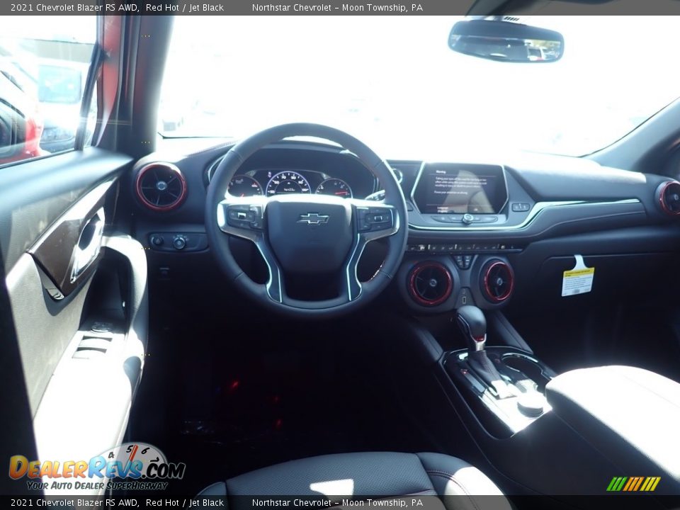 2021 Chevrolet Blazer RS AWD Red Hot / Jet Black Photo #13