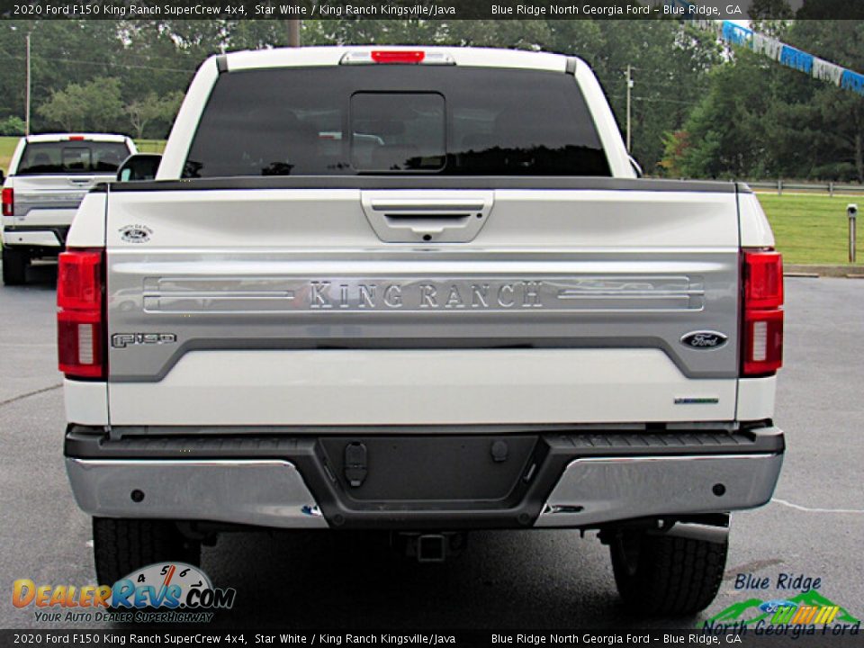 2020 Ford F150 King Ranch SuperCrew 4x4 Star White / King Ranch Kingsville/Java Photo #4