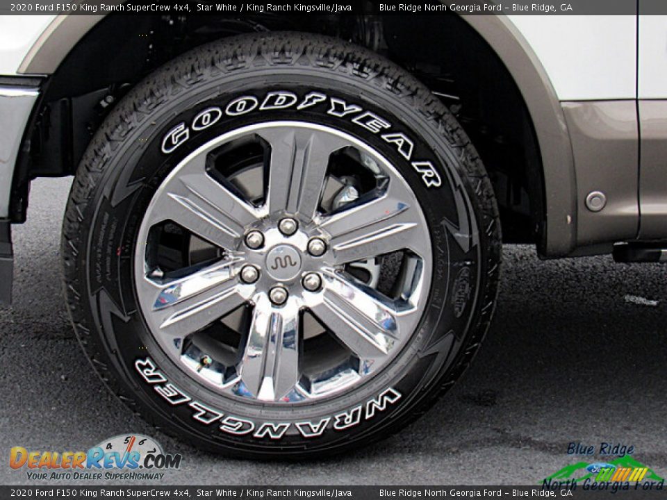 2020 Ford F150 King Ranch SuperCrew 4x4 Star White / King Ranch Kingsville/Java Photo #9