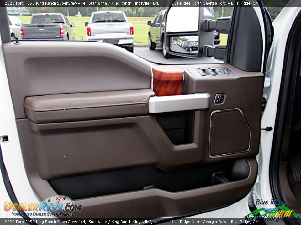 2020 Ford F150 King Ranch SuperCrew 4x4 Star White / King Ranch Kingsville/Java Photo #10