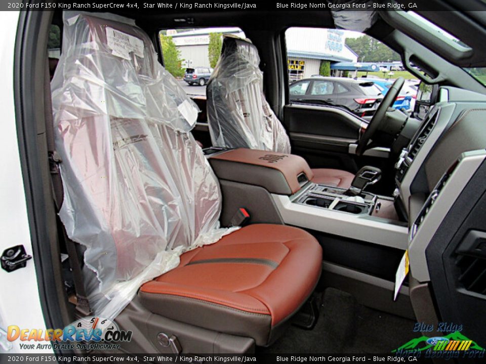 2020 Ford F150 King Ranch SuperCrew 4x4 Star White / King Ranch Kingsville/Java Photo #12