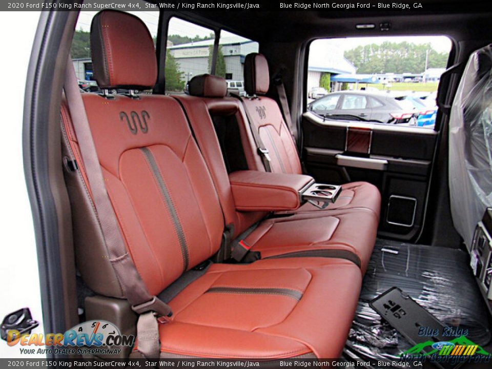 2020 Ford F150 King Ranch SuperCrew 4x4 Star White / King Ranch Kingsville/Java Photo #13