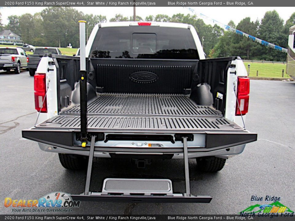 2020 Ford F150 King Ranch SuperCrew 4x4 Star White / King Ranch Kingsville/Java Photo #14