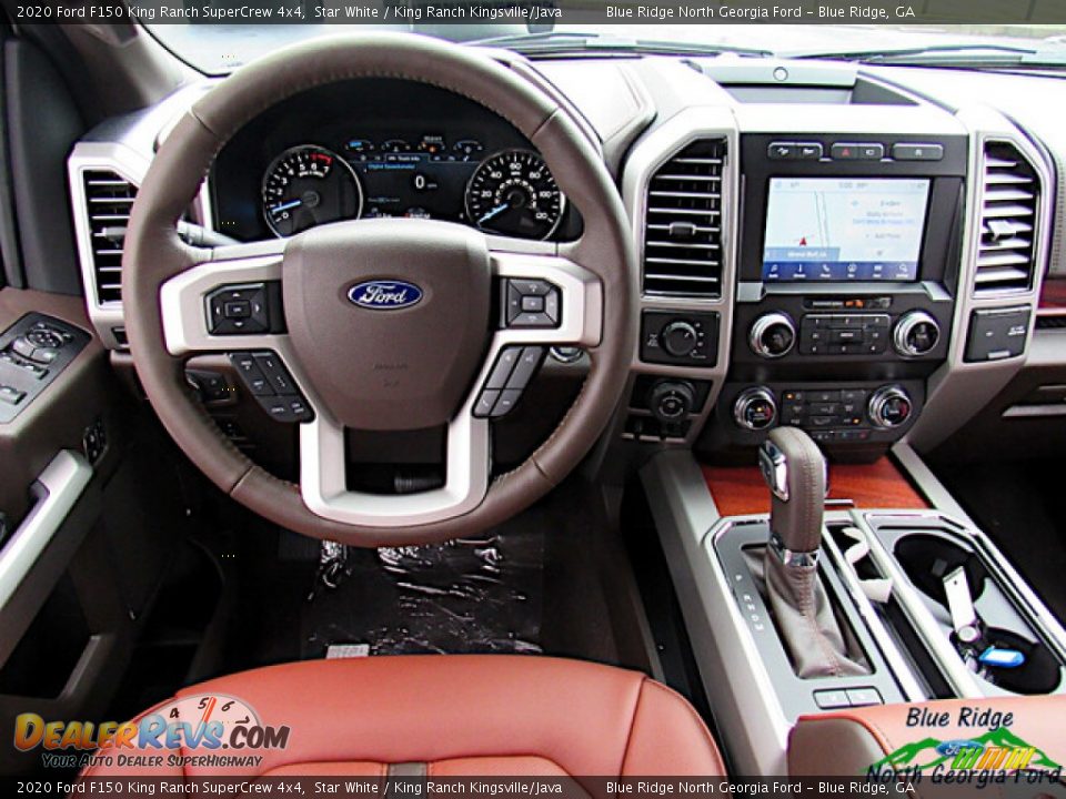 2020 Ford F150 King Ranch SuperCrew 4x4 Star White / King Ranch Kingsville/Java Photo #15