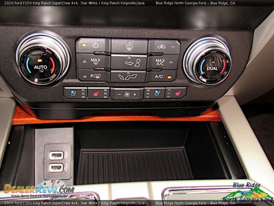 2020 Ford F150 King Ranch SuperCrew 4x4 Star White / King Ranch Kingsville/Java Photo #22