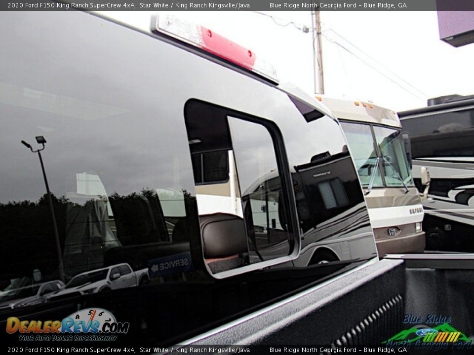 2020 Ford F150 King Ranch SuperCrew 4x4 Star White / King Ranch Kingsville/Java Photo #25