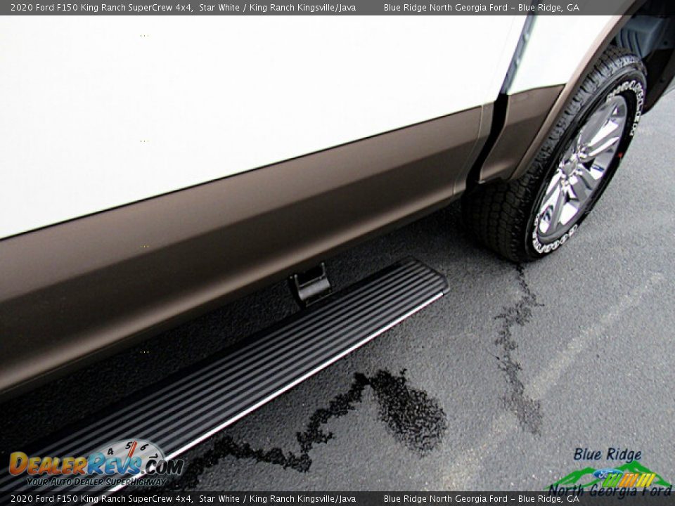2020 Ford F150 King Ranch SuperCrew 4x4 Star White / King Ranch Kingsville/Java Photo #27