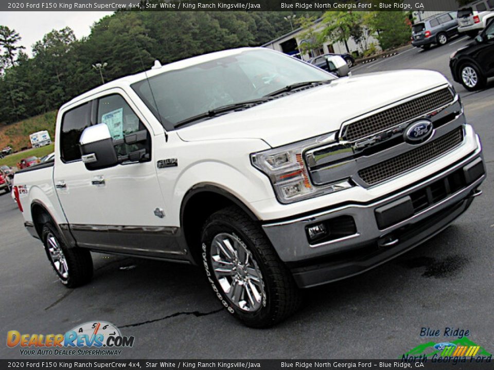 2020 Ford F150 King Ranch SuperCrew 4x4 Star White / King Ranch Kingsville/Java Photo #30