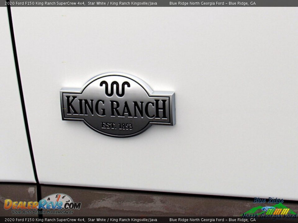 2020 Ford F150 King Ranch SuperCrew 4x4 Star White / King Ranch Kingsville/Java Photo #33