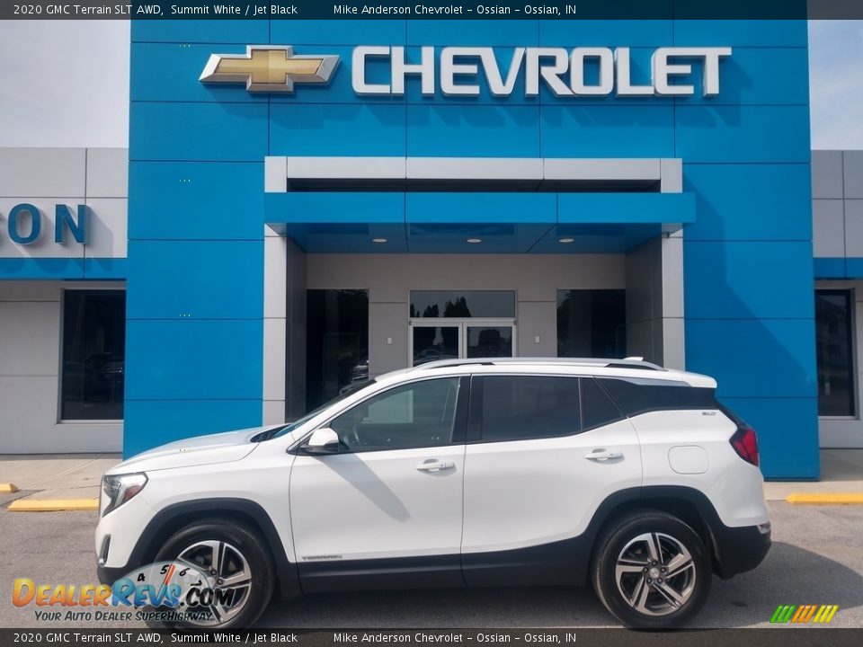 2020 GMC Terrain SLT AWD Summit White / Jet Black Photo #1