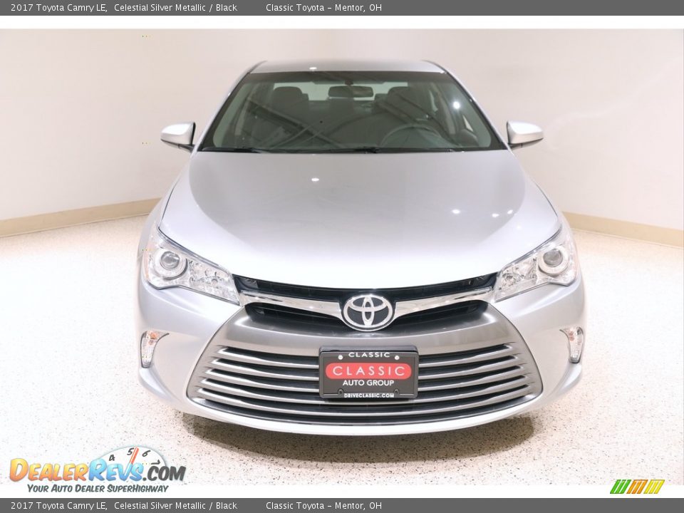 2017 Toyota Camry LE Celestial Silver Metallic / Black Photo #2