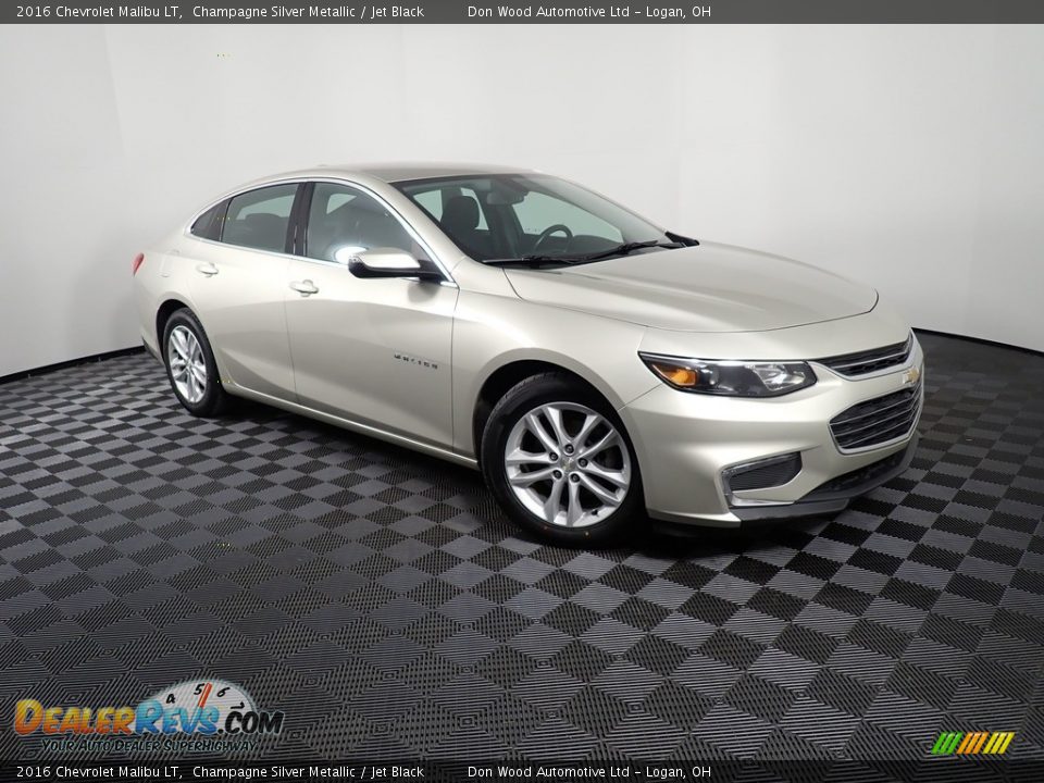 2016 Chevrolet Malibu LT Champagne Silver Metallic / Jet Black Photo #3