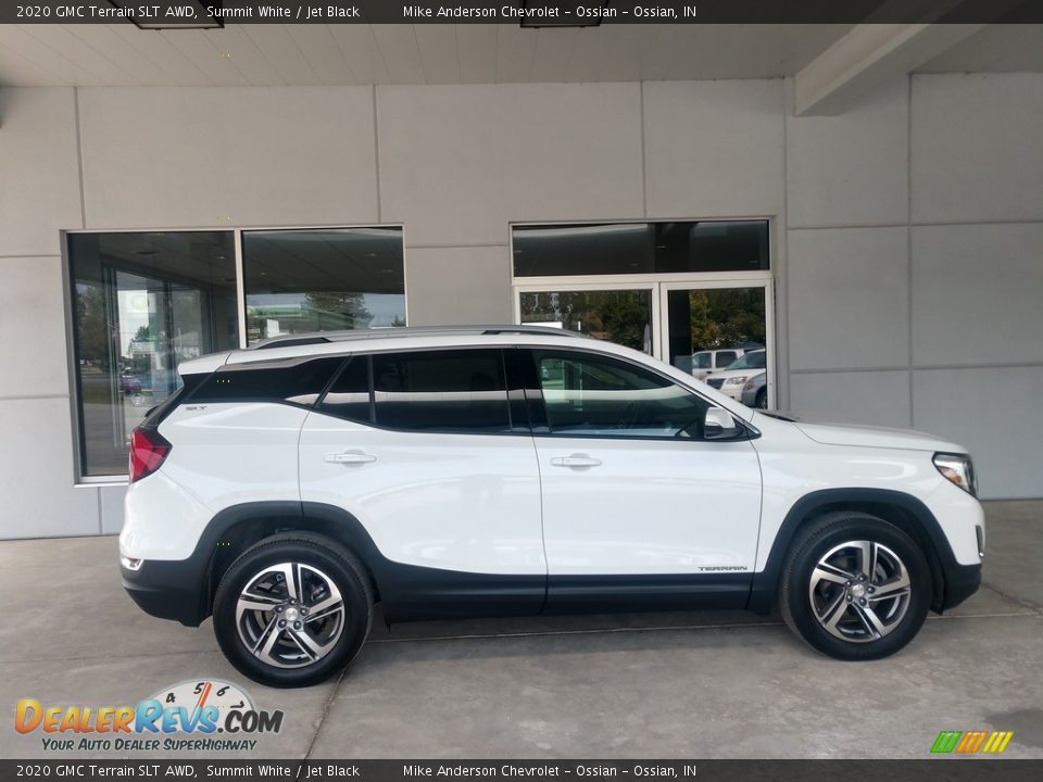 2020 GMC Terrain SLT AWD Summit White / Jet Black Photo #3