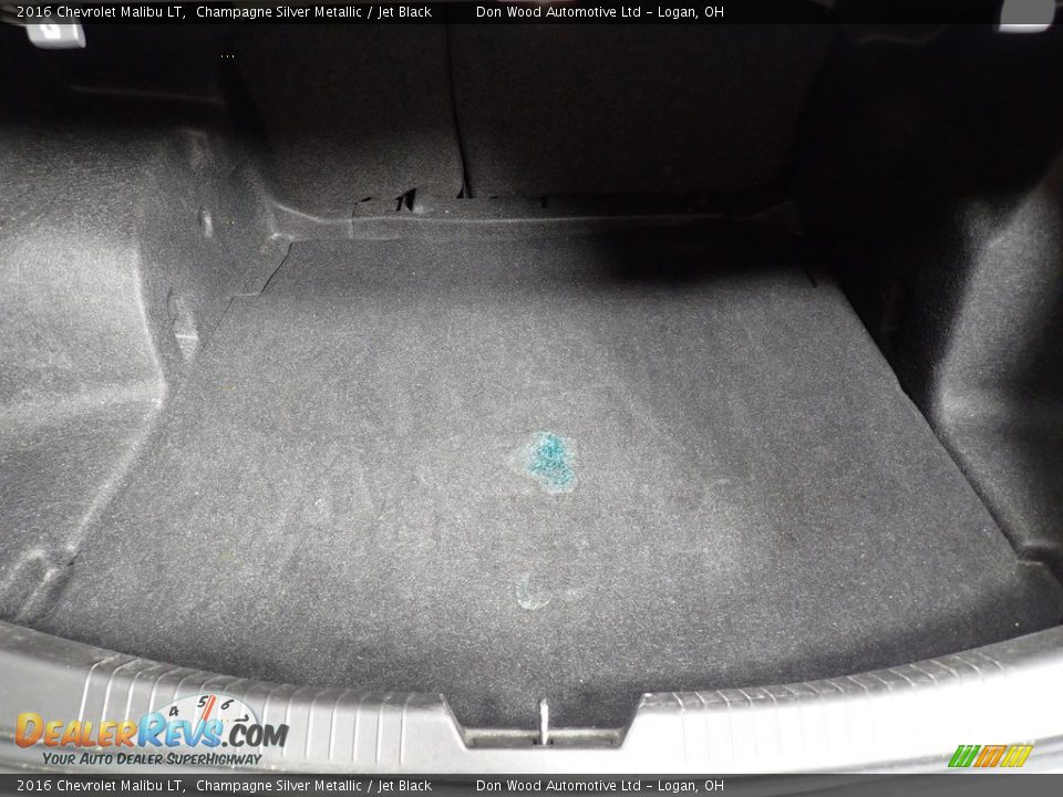 2016 Chevrolet Malibu LT Champagne Silver Metallic / Jet Black Photo #14