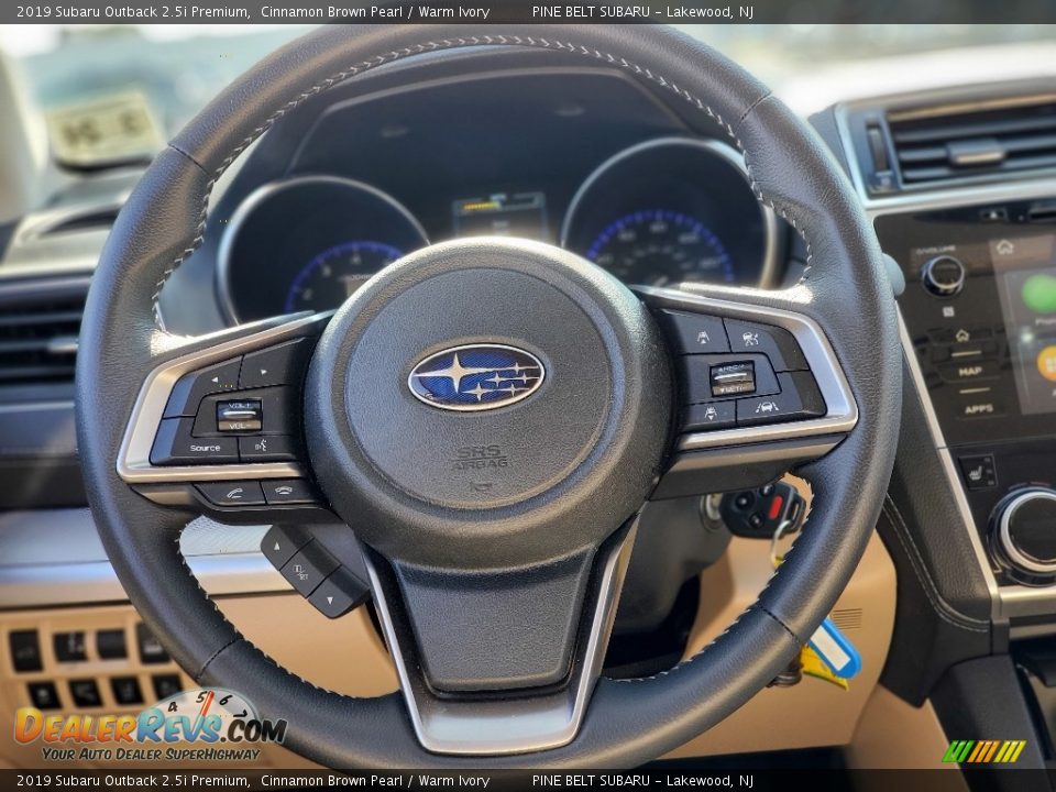 2019 Subaru Outback 2.5i Premium Cinnamon Brown Pearl / Warm Ivory Photo #13