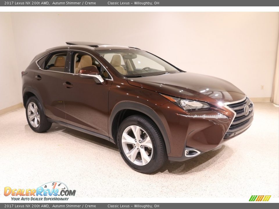 2017 Lexus NX 200t AWD Autumn Shimmer / Creme Photo #1